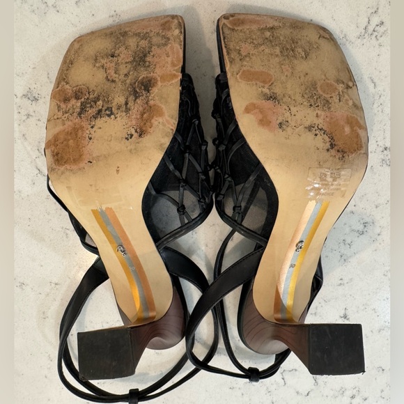 Sam Edelman Women's Candice Ankle Strap High Heel Sandals Sz 10 Black - Picture 11 of 14